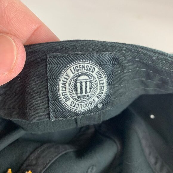 Arizona State Sun Devils NCAA Black 47 Brand Clean Up Relaxed Fit Strapback Hat - Picture 5 of 6